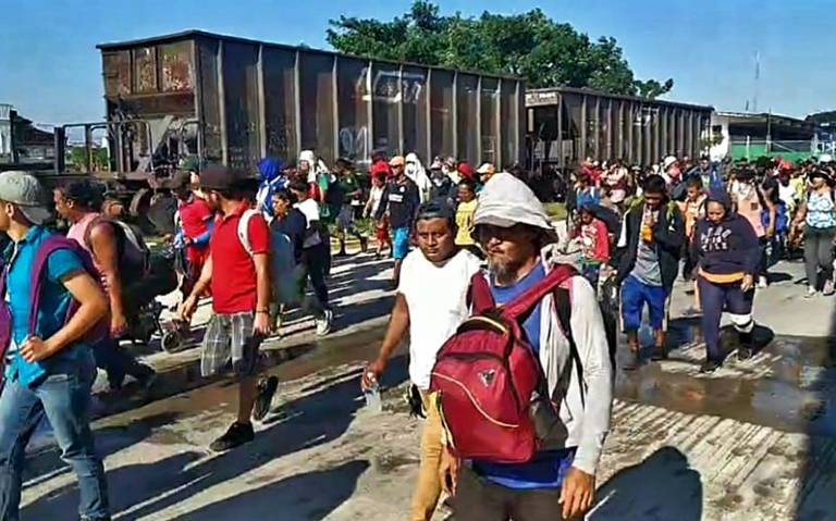 Caravana migrante cumple dos semanas en ruta migratoria Diario